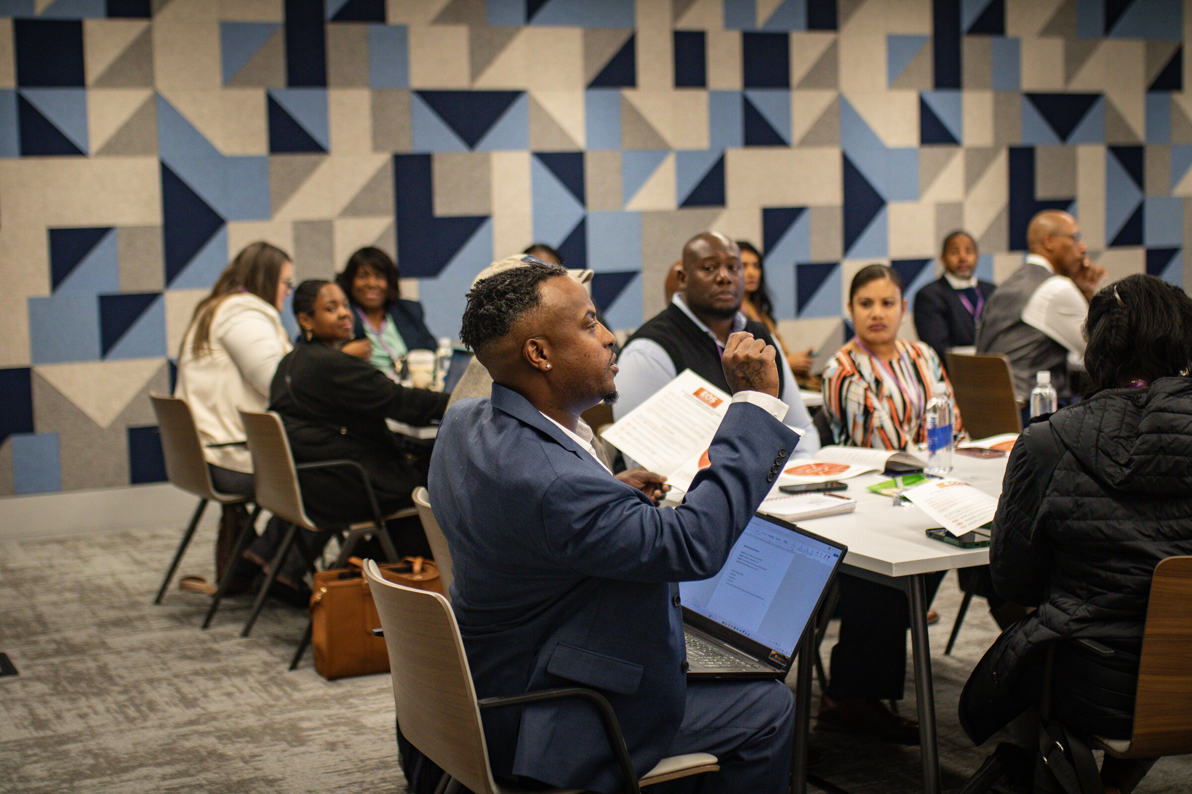 Small business owners collaborating during a Council workshop
